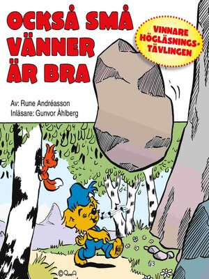 cover image of Också små vänner är bra